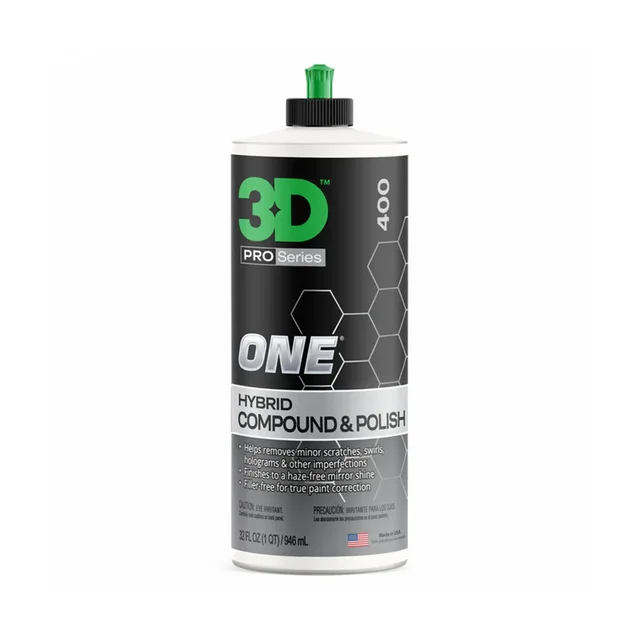 3D ONE paint-correction product bottle