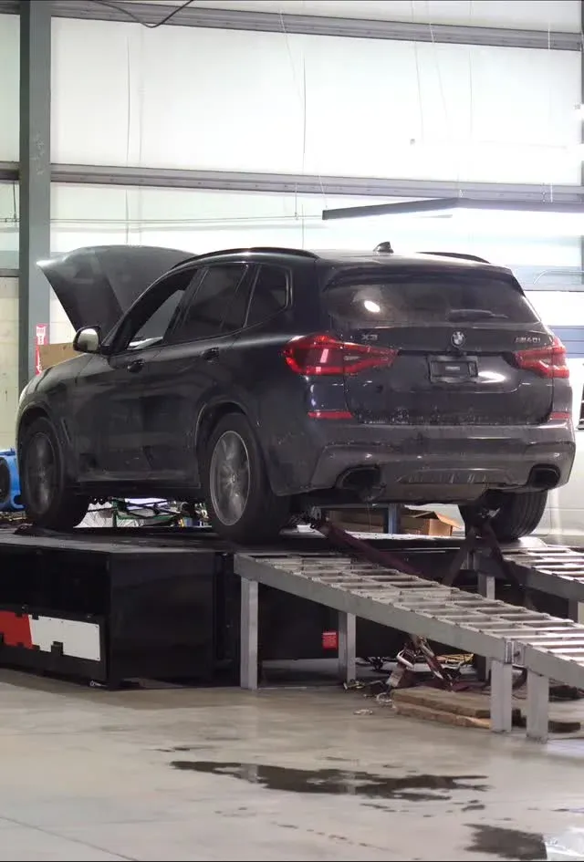 BMW X3 M40i on the dyno