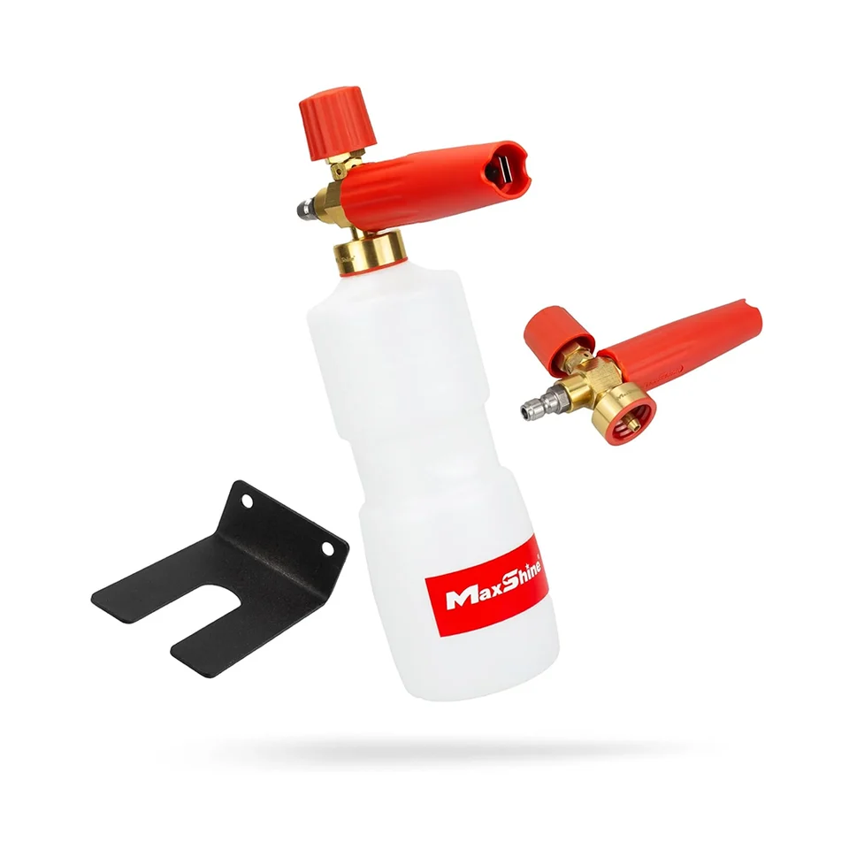MaxShine Snow Foam Wash Cannon and fittings