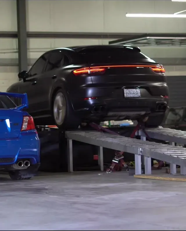 Porsche Cayenne GTS on the AWD Dynojet